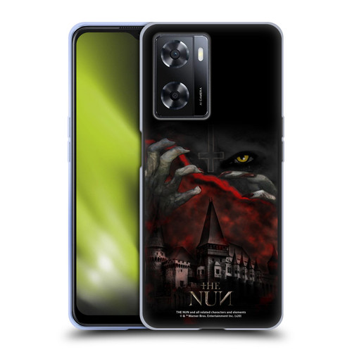 The Nun Valak Graphics Monastery Soft Gel Case for OPPO A57s