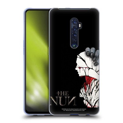 The Nun Valak Graphics Blood Hand Soft Gel Case for OPPO Reno 2