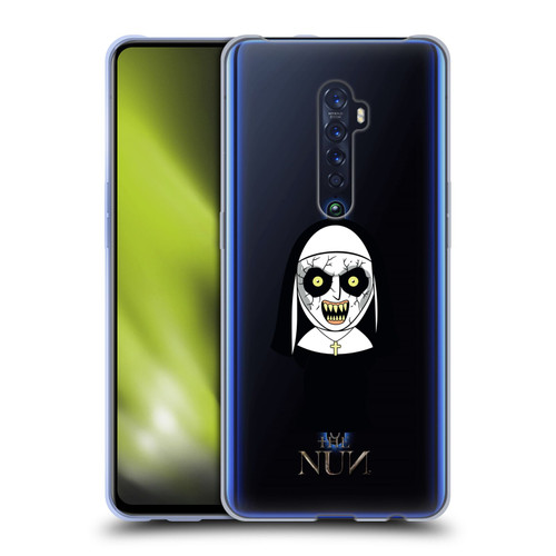 The Nun Valak Graphics Character Soft Gel Case for OPPO Reno 2