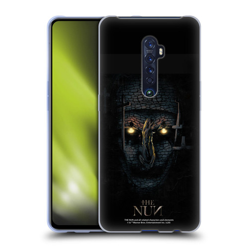 The Nun Valak Graphics Double Exposure Soft Gel Case for OPPO Reno 2