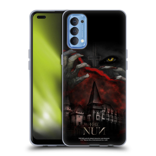 The Nun Valak Graphics Monastery Soft Gel Case for OPPO Reno 4 5G