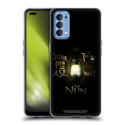 The Nun Valak Graphics This Way Soft Gel Case for OPPO Reno 4 5G