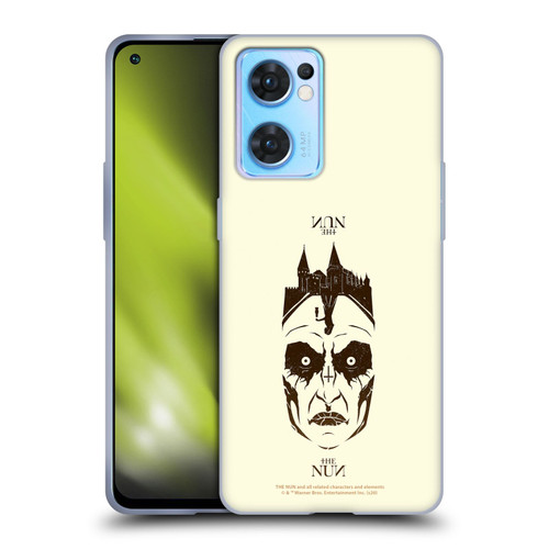 The Nun Valak Graphics Double Exposure 2 Soft Gel Case for OPPO Reno7 5G / Find X5 Lite