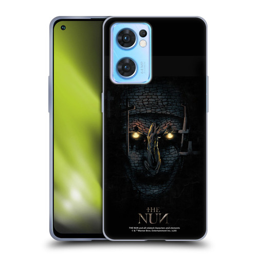 The Nun Valak Graphics Double Exposure Soft Gel Case for OPPO Reno7 5G / Find X5 Lite