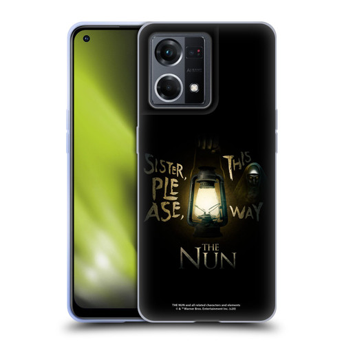 The Nun Valak Graphics This Way Soft Gel Case for OPPO Reno8 4G