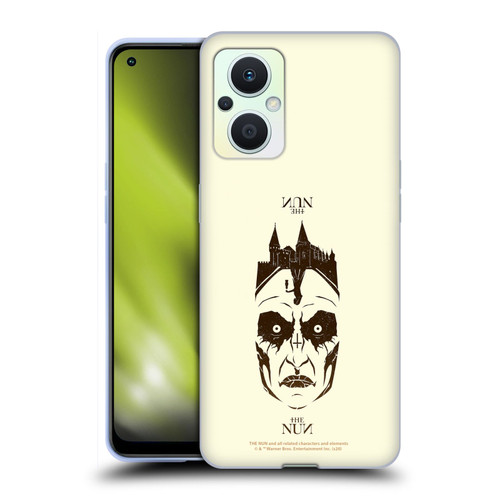 The Nun Valak Graphics Double Exposure 2 Soft Gel Case for OPPO Reno8 Lite