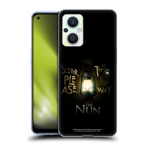 The Nun Valak Graphics This Way Soft Gel Case for OPPO Reno8 Lite