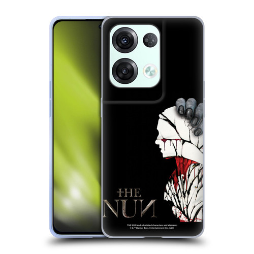 The Nun Valak Graphics Blood Hand Soft Gel Case for OPPO Reno8 Pro