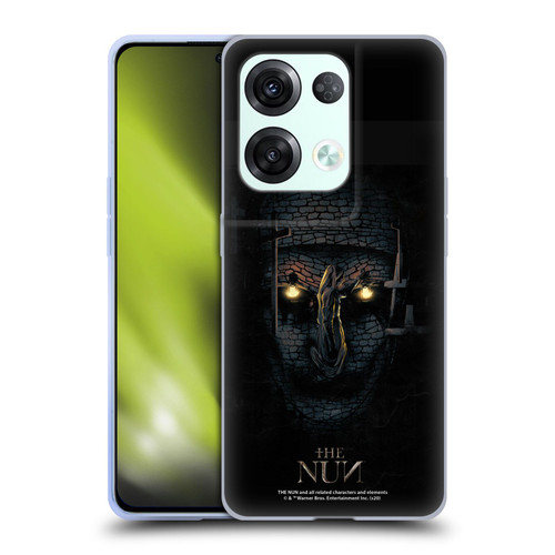 The Nun Valak Graphics Double Exposure Soft Gel Case for OPPO Reno8 Pro