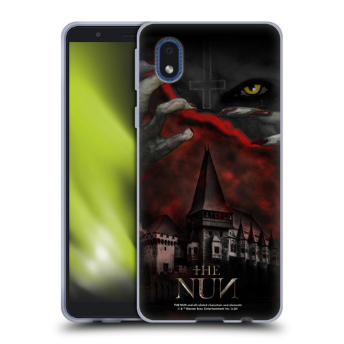 The Nun Valak Graphics Monastery Soft Gel Case for Samsung Galaxy A01 Core (2020)