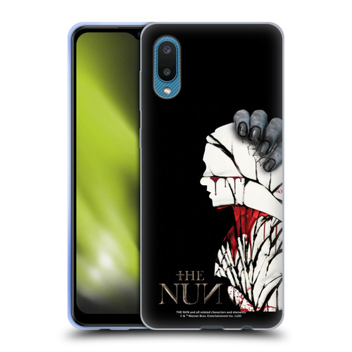 The Nun Valak Graphics Blood Hand Soft Gel Case for Samsung Galaxy A02/M02 (2021)