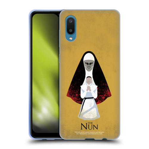 The Nun Valak Graphics Pray Soft Gel Case for Samsung Galaxy A02/M02 (2021)