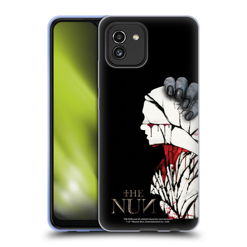 The Nun Valak Graphics Blood Hand Soft Gel Case for Samsung Galaxy A03 (2021)