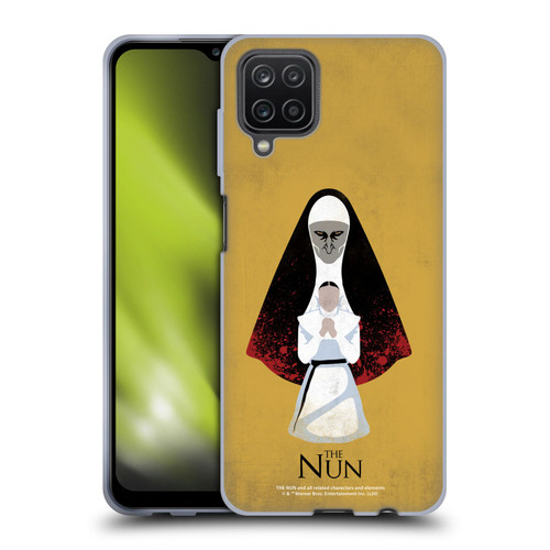 The Nun Valak Graphics Pray Soft Gel Case for Samsung Galaxy A12 (2020)