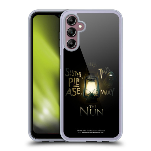 The Nun Valak Graphics This Way Soft Gel Case for Samsung Galaxy A14 5G