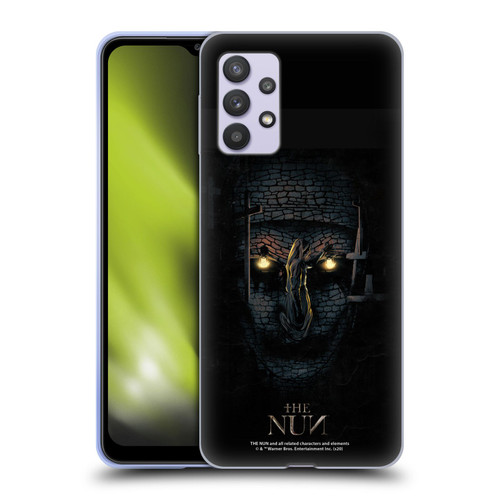 The Nun Valak Graphics Double Exposure Soft Gel Case for Samsung Galaxy A32 5G / M32 5G (2021)