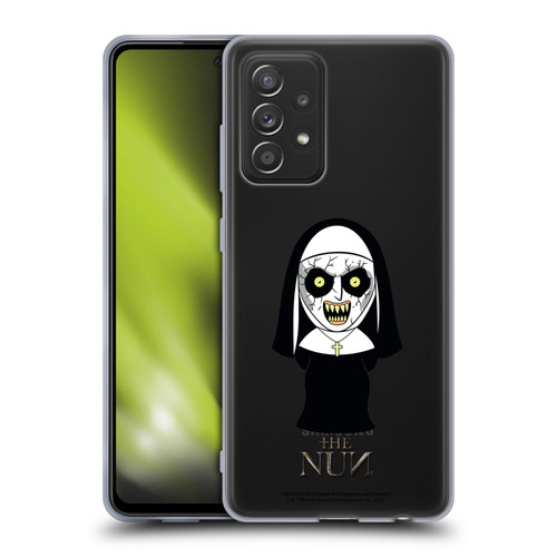 The Nun Valak Graphics Character Soft Gel Case for Samsung Galaxy A52 / A52s / 5G (2021)