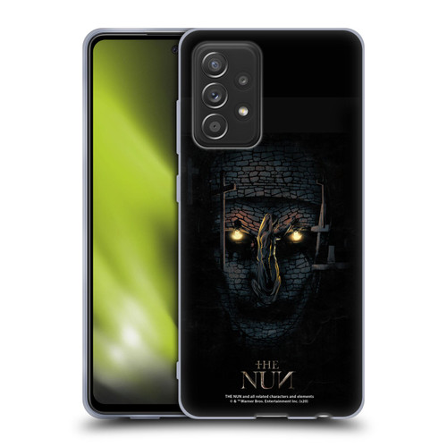 The Nun Valak Graphics Double Exposure Soft Gel Case for Samsung Galaxy A52 / A52s / 5G (2021)