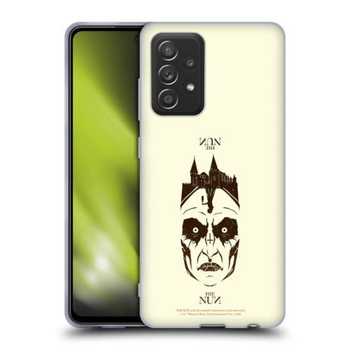 The Nun Valak Graphics Double Exposure 2 Soft Gel Case for Samsung Galaxy A52 / A52s / 5G (2021)