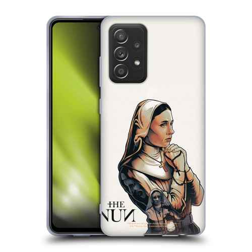The Nun Valak Graphics Pray 2 Soft Gel Case for Samsung Galaxy A52 / A52s / 5G (2021)