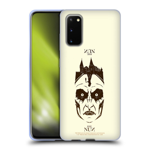The Nun Valak Graphics Double Exposure 2 Soft Gel Case for Samsung Galaxy S20 / S20 5G