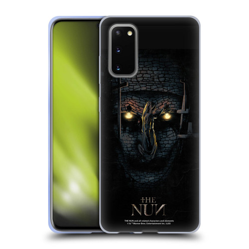 The Nun Valak Graphics Double Exposure Soft Gel Case for Samsung Galaxy S20 / S20 5G