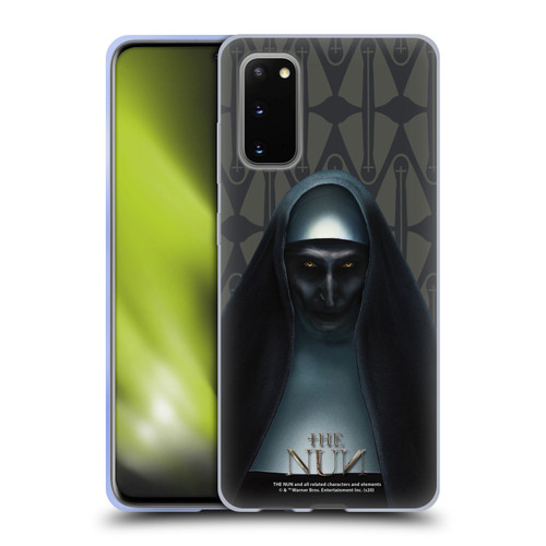 The Nun Valak Graphics Portrait Soft Gel Case for Samsung Galaxy S20 / S20 5G