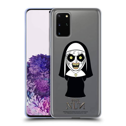The Nun Valak Graphics Character Soft Gel Case for Samsung Galaxy S20+ / S20+ 5G