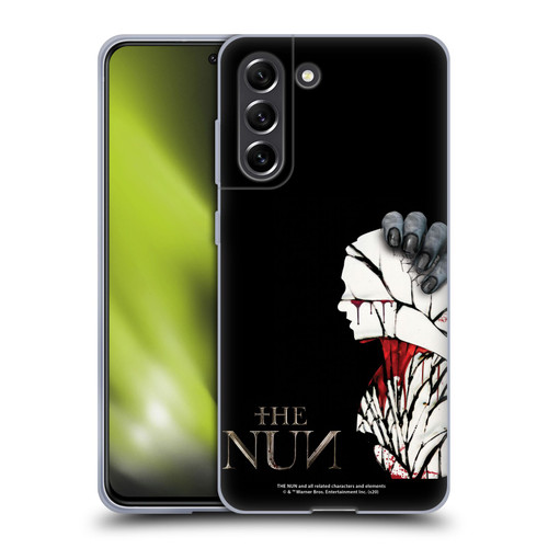 The Nun Valak Graphics Blood Hand Soft Gel Case for Samsung Galaxy S21 FE 5G
