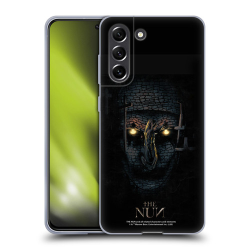 The Nun Valak Graphics Double Exposure Soft Gel Case for Samsung Galaxy S21 FE 5G