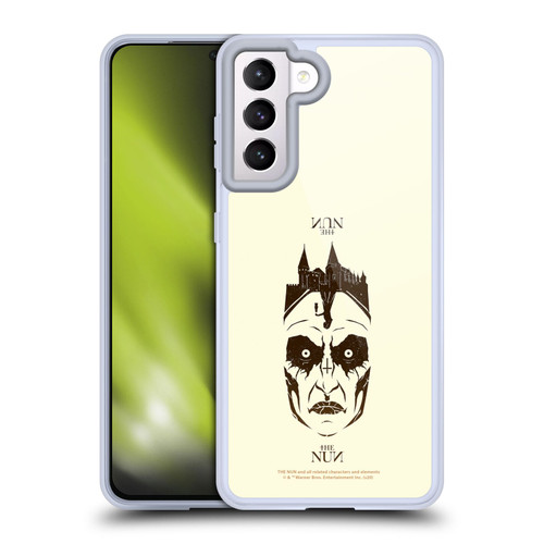 The Nun Valak Graphics Double Exposure 2 Soft Gel Case for Samsung Galaxy S21 5G
