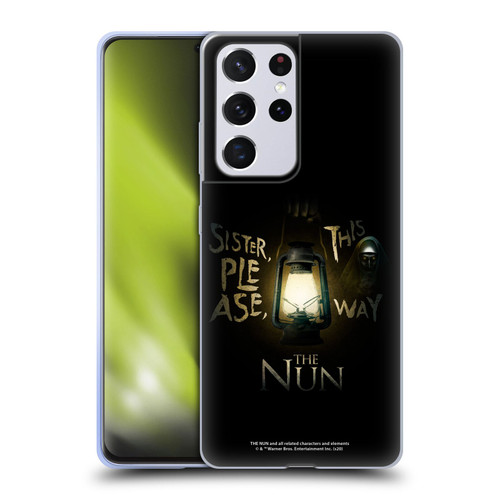 The Nun Valak Graphics This Way Soft Gel Case for Samsung Galaxy S21 Ultra 5G