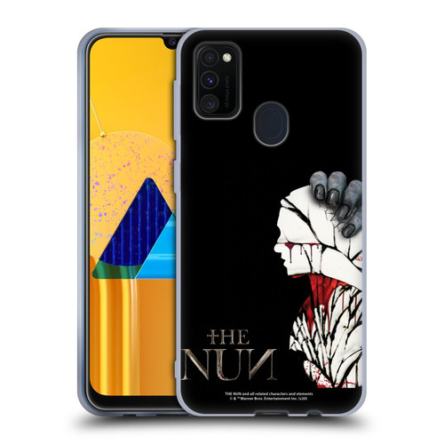 The Nun Valak Graphics Blood Hand Soft Gel Case for Samsung Galaxy M30s (2019)/M21 (2020)