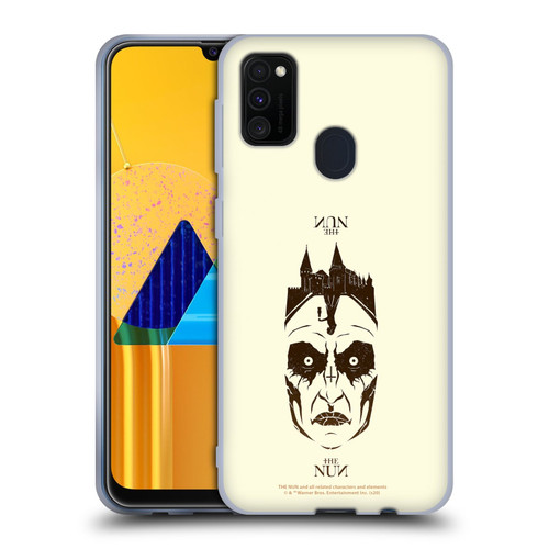 The Nun Valak Graphics Double Exposure 2 Soft Gel Case for Samsung Galaxy M30s (2019)/M21 (2020)