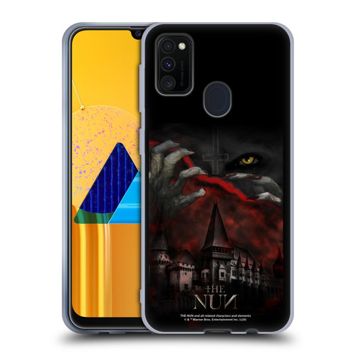 The Nun Valak Graphics Monastery Soft Gel Case for Samsung Galaxy M30s (2019)/M21 (2020)