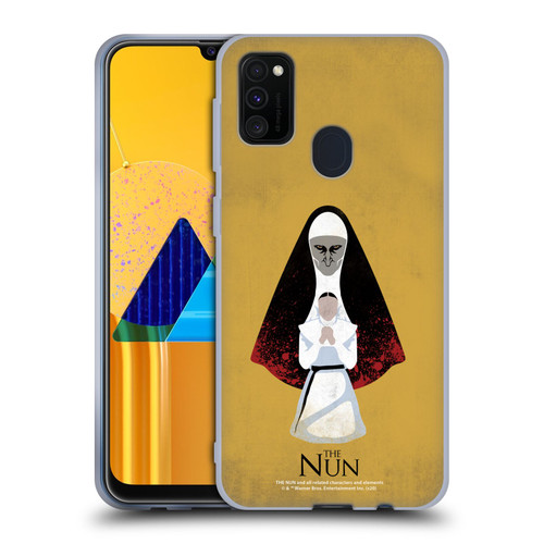 The Nun Valak Graphics Pray Soft Gel Case for Samsung Galaxy M30s (2019)/M21 (2020)