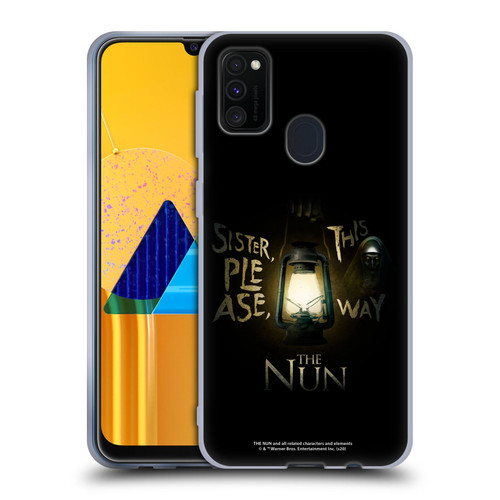 The Nun Valak Graphics This Way Soft Gel Case for Samsung Galaxy M30s (2019)/M21 (2020)