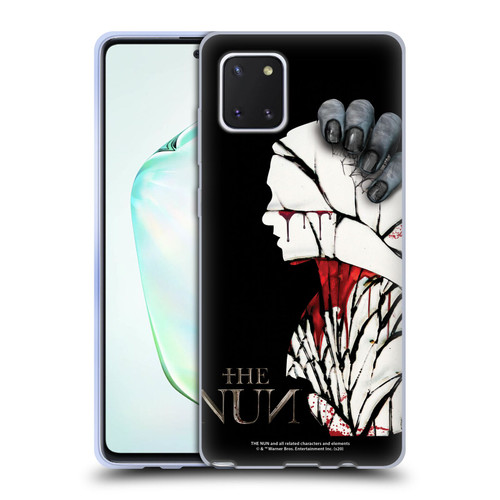 The Nun Valak Graphics Blood Hand Soft Gel Case for Samsung Galaxy Note10 Lite