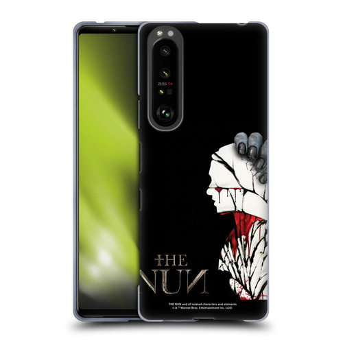 The Nun Valak Graphics Blood Hand Soft Gel Case for Sony Xperia 1 III