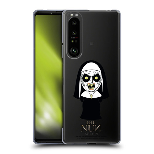 The Nun Valak Graphics Character Soft Gel Case for Sony Xperia 1 III