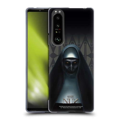 The Nun Valak Graphics Portrait Soft Gel Case for Sony Xperia 1 III