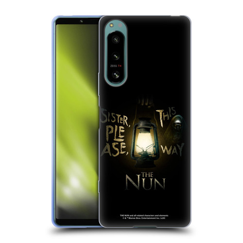 The Nun Valak Graphics This Way Soft Gel Case for Sony Xperia 5 IV
