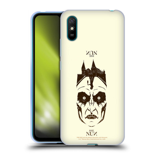 The Nun Valak Graphics Double Exposure 2 Soft Gel Case for Xiaomi Redmi 9A / Redmi 9AT