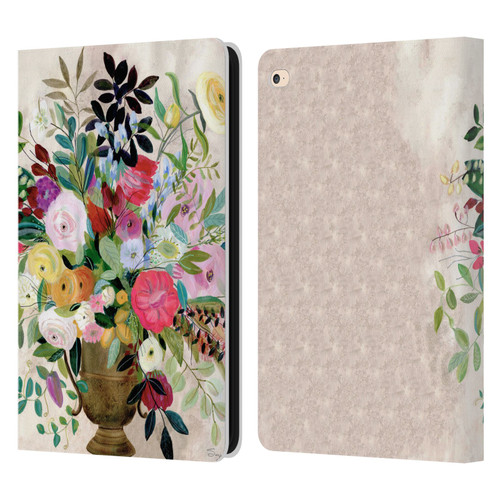 Suzanne Allard Floral Art Beauty Enthroned Leather Book Wallet Case Cover For Apple iPad Air 2 (2014)