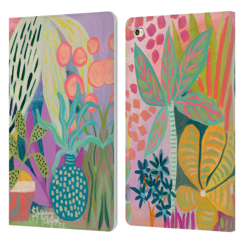 Suzanne Allard Floral Art Palm Heaven Leather Book Wallet Case Cover For Apple iPad mini 4