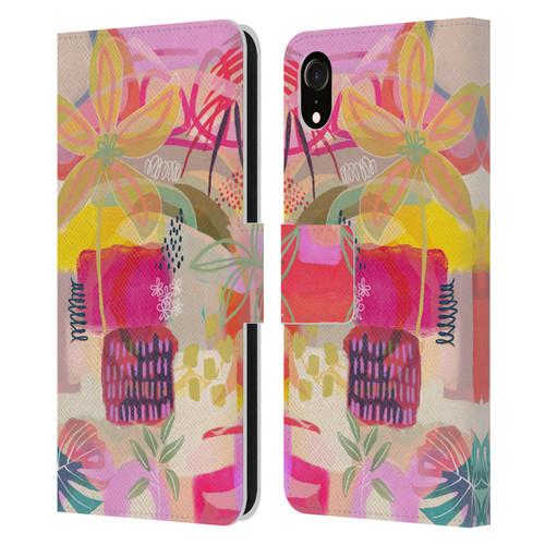 Suzanne Allard Floral Art You Are Loved Leather Book Wallet Case Cover For Apple iPhone XR