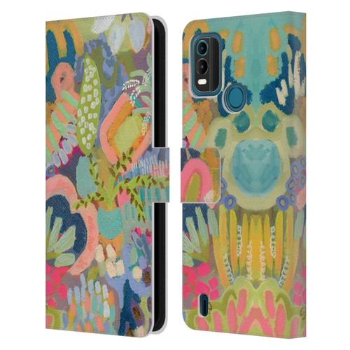 Suzanne Allard Floral Art Summer Fiesta Leather Book Wallet Case Cover For Nokia G11 Plus