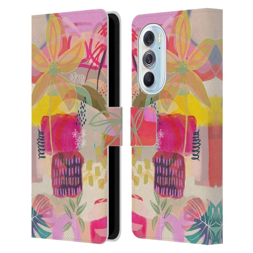 Suzanne Allard Floral Art You Are Loved Leather Book Wallet Case Cover For Motorola Edge X30
