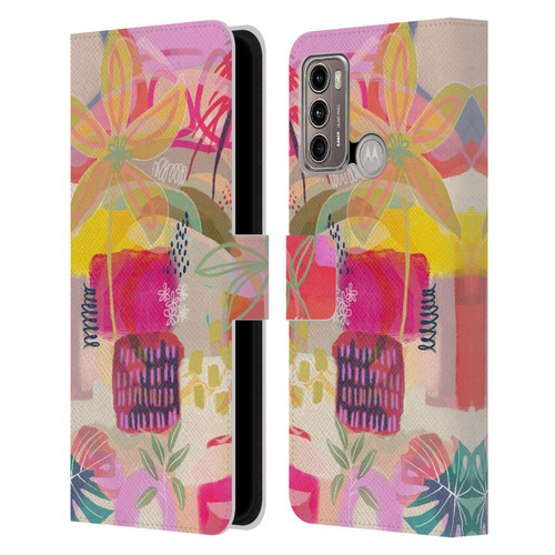 Suzanne Allard Floral Art You Are Loved Leather Book Wallet Case Cover For Motorola Moto G60 / Moto G40 Fusion