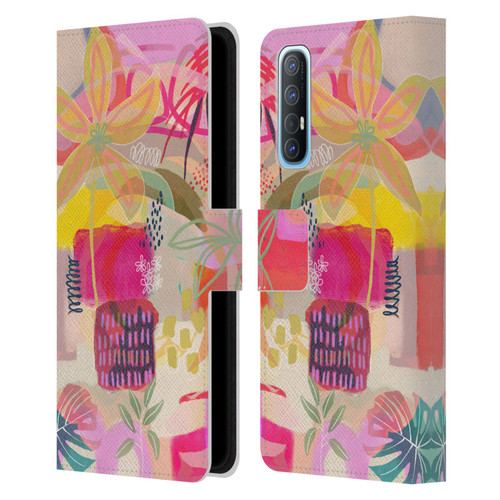 Suzanne Allard Floral Art You Are Loved Leather Book Wallet Case Cover For OPPO Find X2 Neo 5G